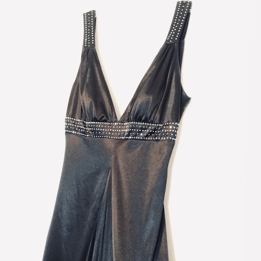 Love Tease Long Medium Black Dress Home Coming, Evening Gown
